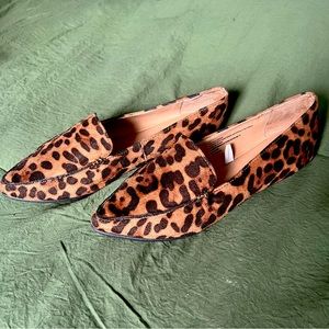 NWOT A New Day Leopard print flats loafers size 7.5